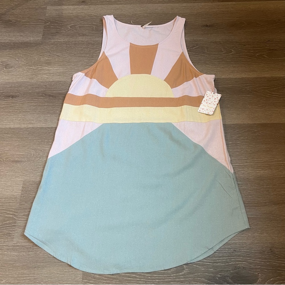 Free People 100% Silk Tank Dress